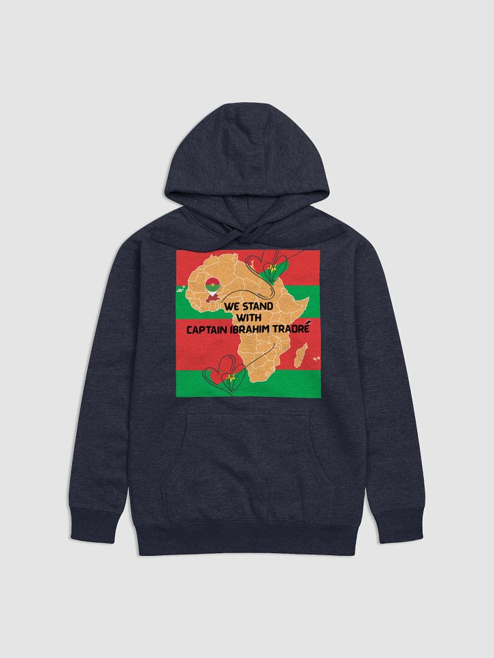 Solidarity for Captain Ibrahim Traoré UNISEX Hoodie product image (1)