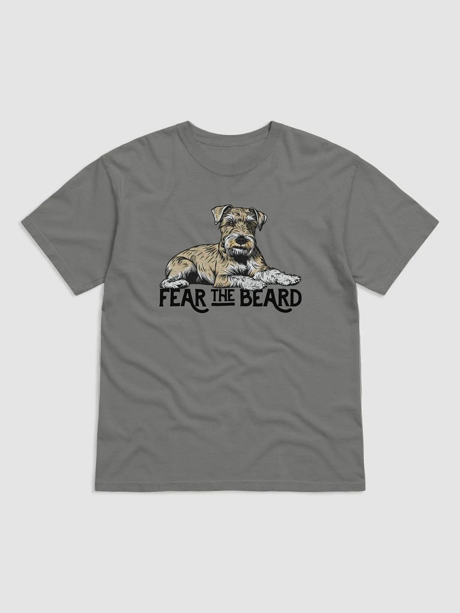 Fear the Beard T-Shirt of a Schnauzer(Wheaten) | Funny T-Shirt for Bearded Dog Paw-rents product image (23)