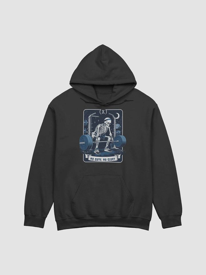 No Guts, No Glory Skeleton Deadlift Hoodie product image (1)