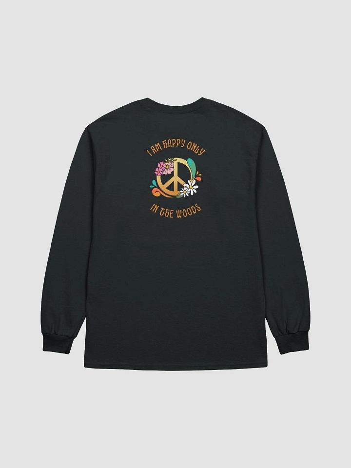 Happy in the Woods ultra cotton long sleeve t-shirt. product image (2)