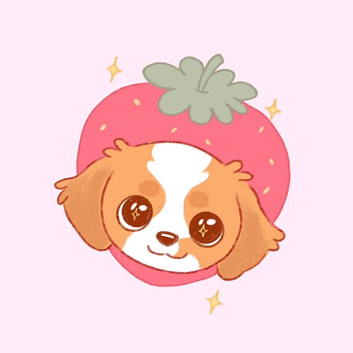 ✨🍓 Big news! My sweet little strawberry, Totah, has her very own Instagram now! 🐶💕 
She’s a 2-month-old Cavalier King Charles...