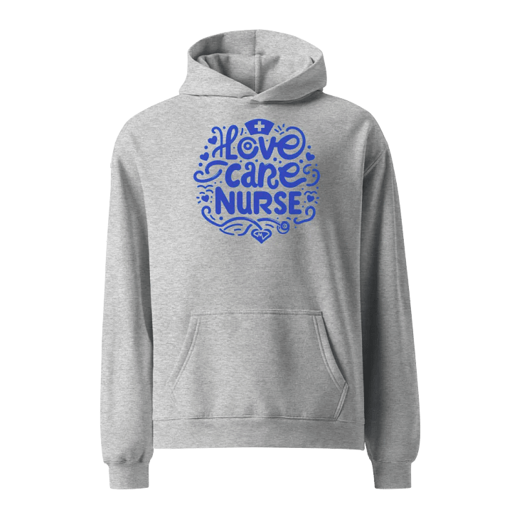 Love Care Nurse Decorative Hoodie product image (3)