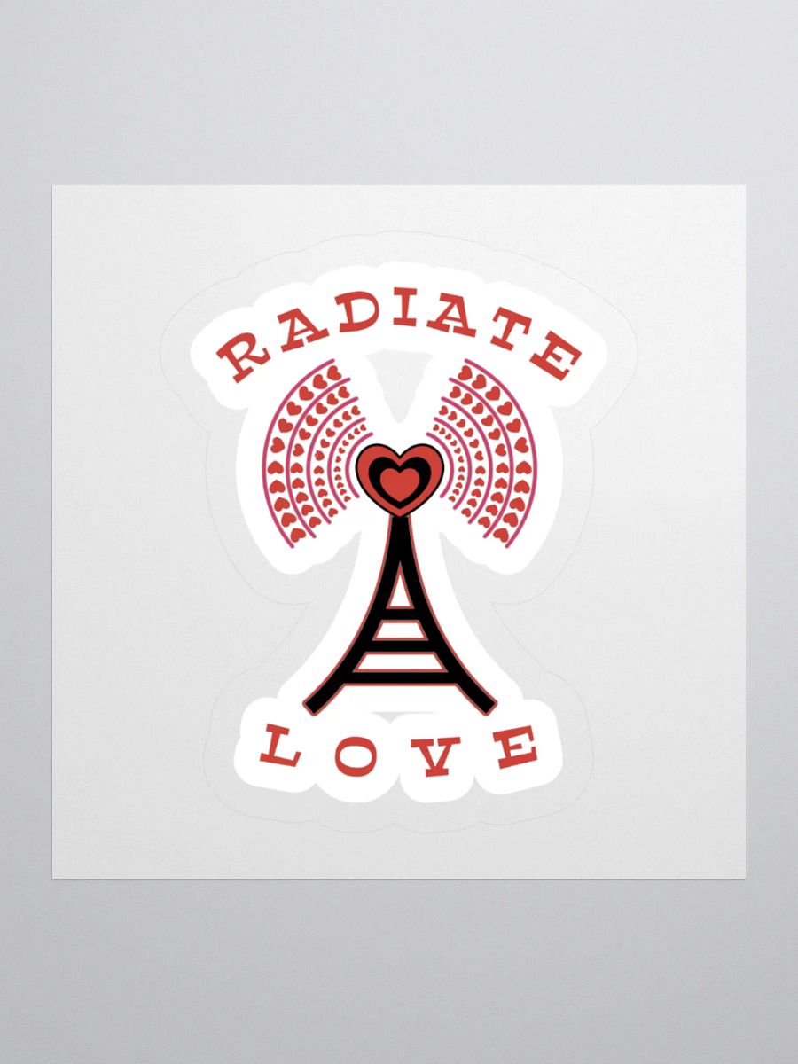 Radiate Love Sticker product image (2)