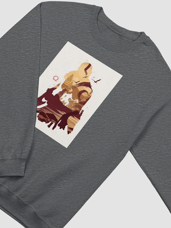 Kratos Silhouette Unisex Crewneck product image (17)
