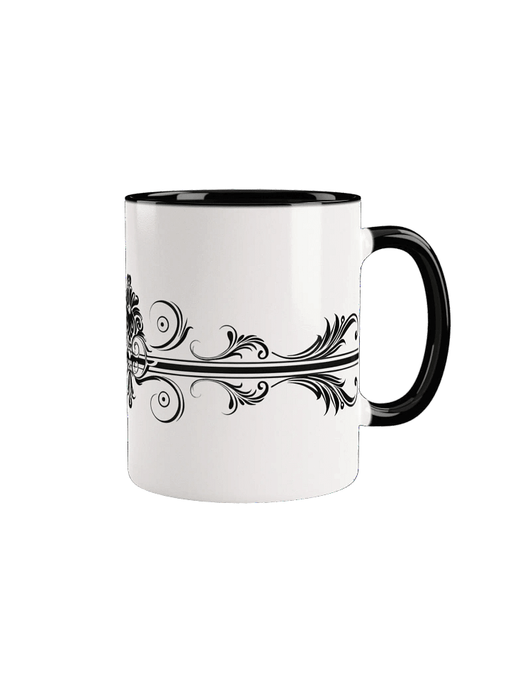 Symmetrical Ornamental Elegance Ceramic Mug product image (2)
