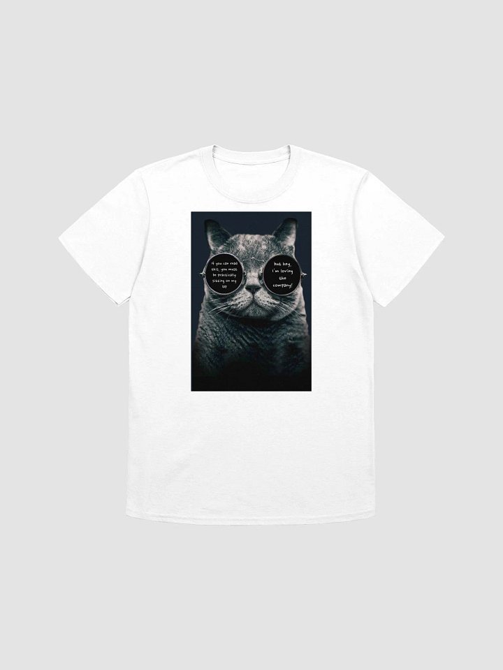 Whiskered Wisdom T-Shirt product image (1)