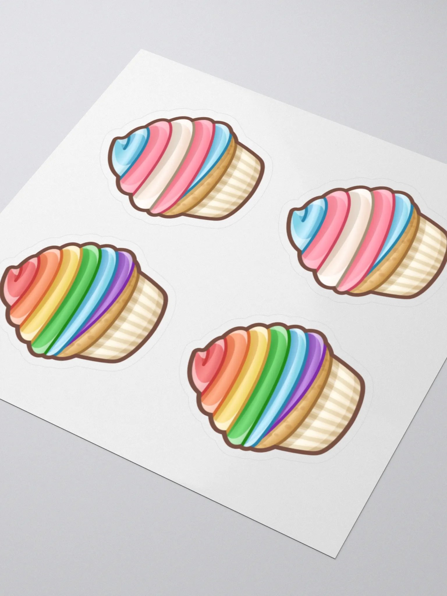 Let's Go Bake Together - Cupcake Stickers product image (3)