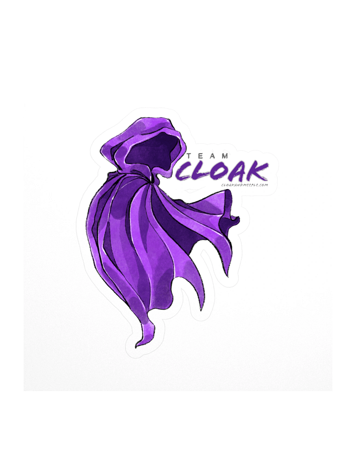 Team Cloak Kiss Cut Stickers product image (1)