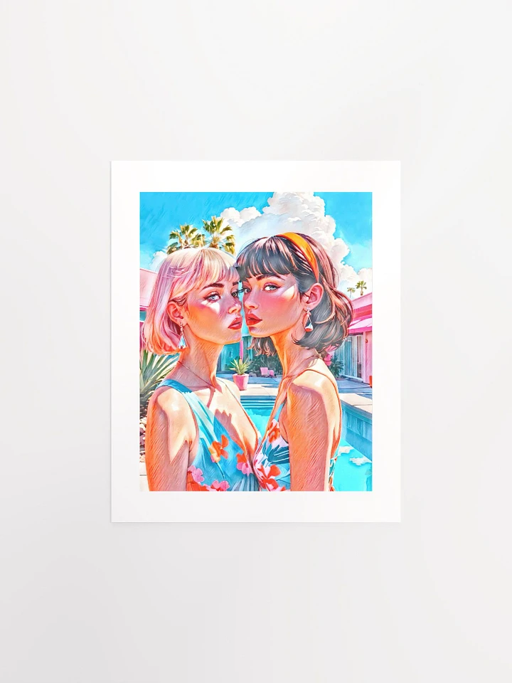 Big Queer Space: Angela & Serena - Print product image (1)