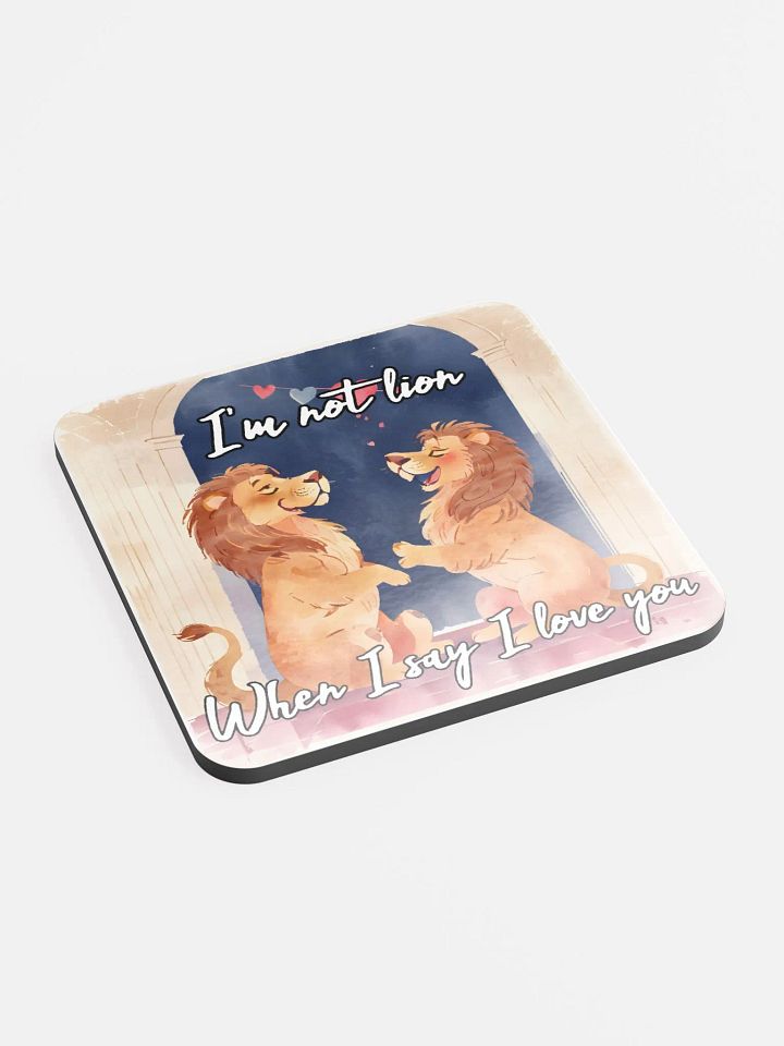 I'm Not Lion Coaster product image (2)