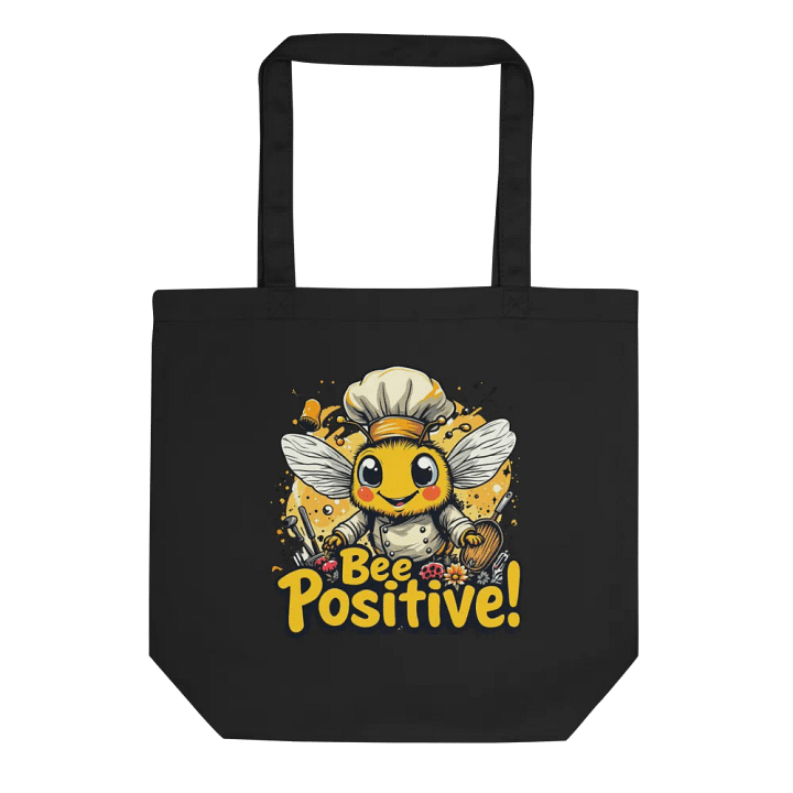 Bee Positive! Eco-Friendly Tote Bag product image (1)