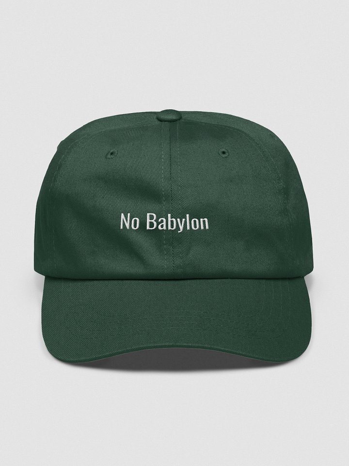 No Babylon Embroidered Cap product image (1)