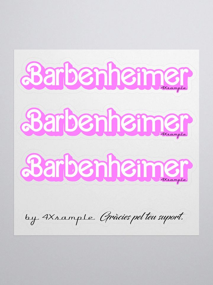 Barbenheimer - Adhesius product image (1)