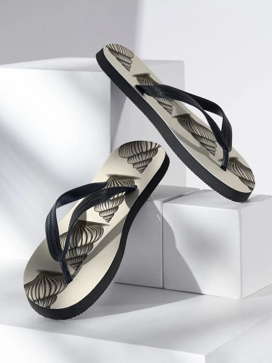 Spiral Shell Flip Flops product image (3)