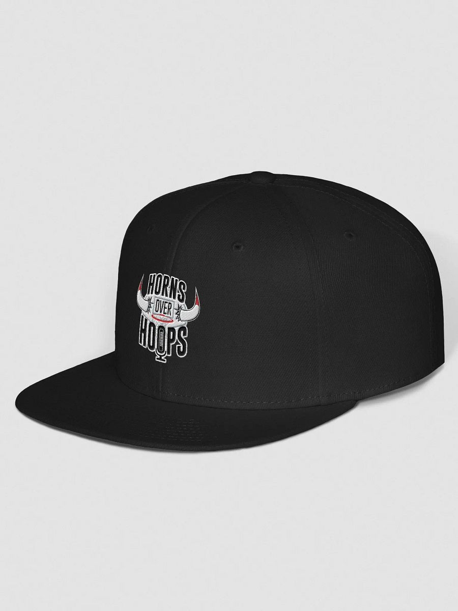 Horns Over Hoops Snapback Cap product image (2)