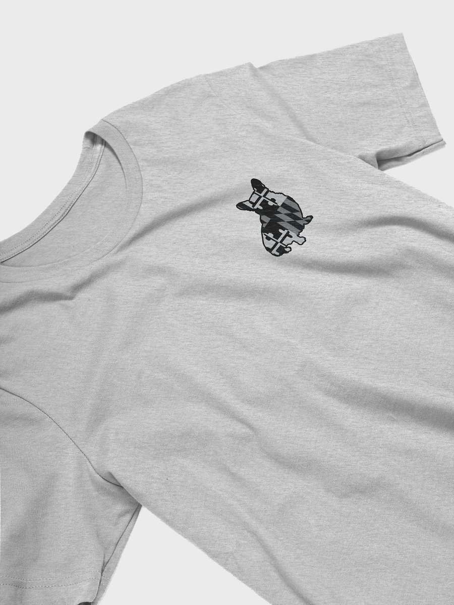 Maryland Flag Corgi (B&W) T-Shirt product image (3)