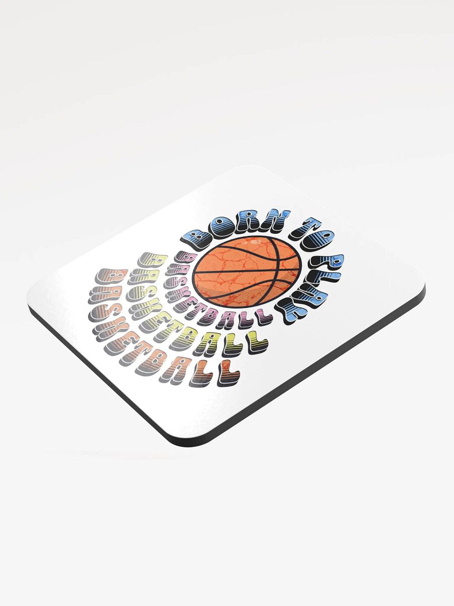 Born to Play Basketball Glossed Cork Coaster product image (4)