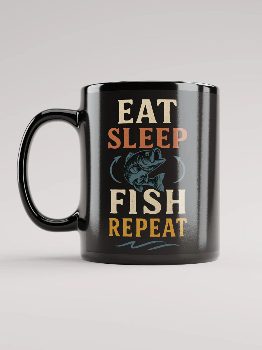 Funny Fishing Mug – Eat Sleep Fish Repeat product image (12)