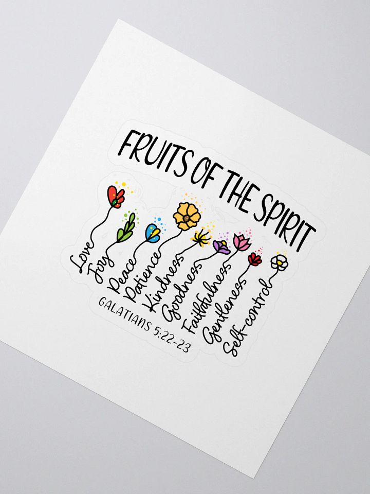 Fruits of the Spirit Sticker Set product image (2)