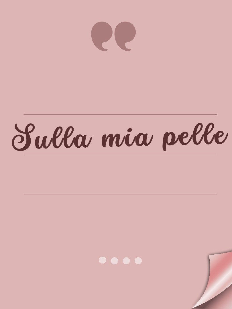 eBook "Sulla Mia Pelle" product image (1)