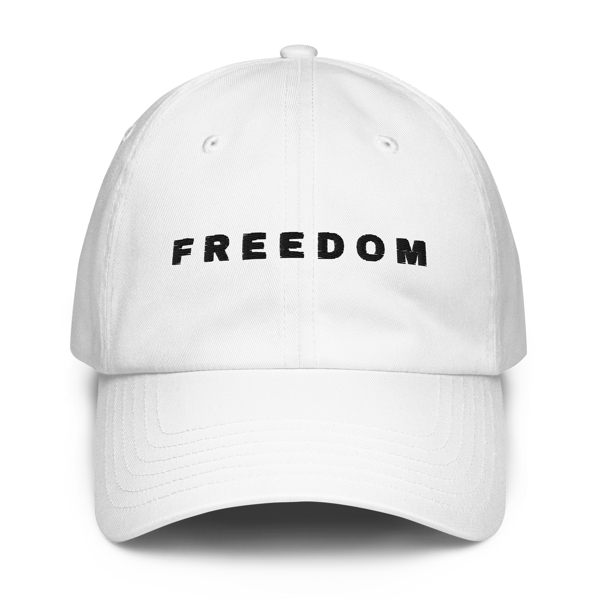 White Charlie Kirk Freedom Hat -Charlie Kirk Merch product image (1)