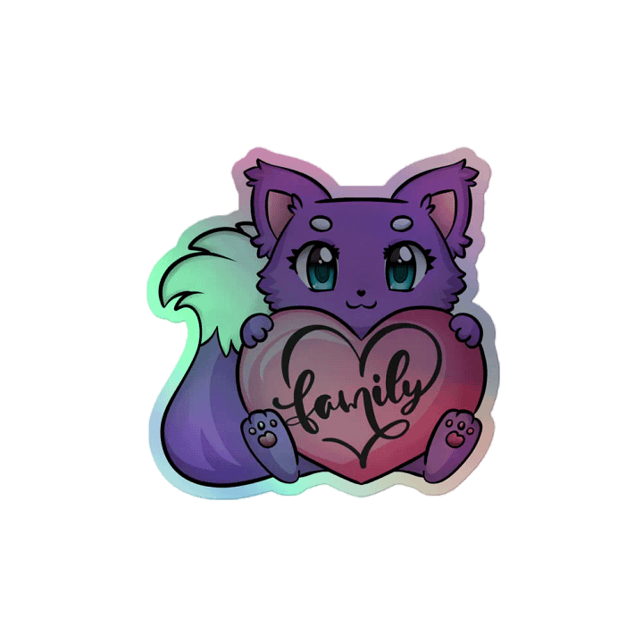 Family is Chosen Holo Sticker product image (2)