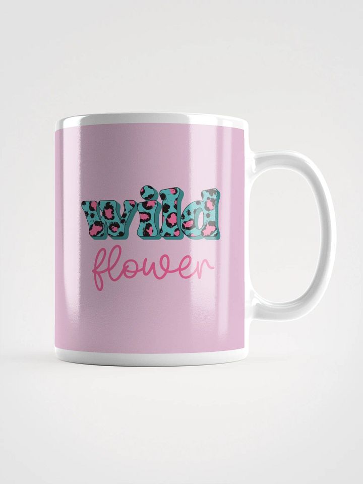 Wild Flower Leopard Print Mug product image (1)