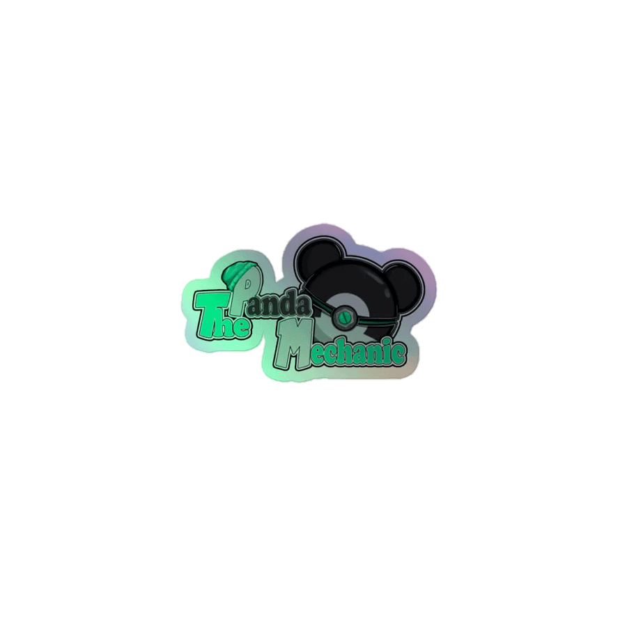 ThePandaMechanic Logo Sticker! product image (1)