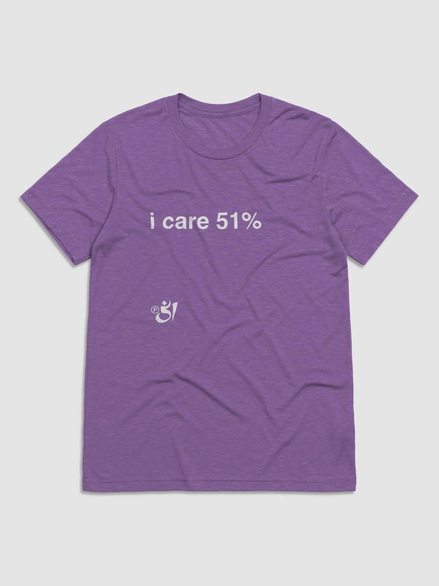 i care 51% tee product image (1)