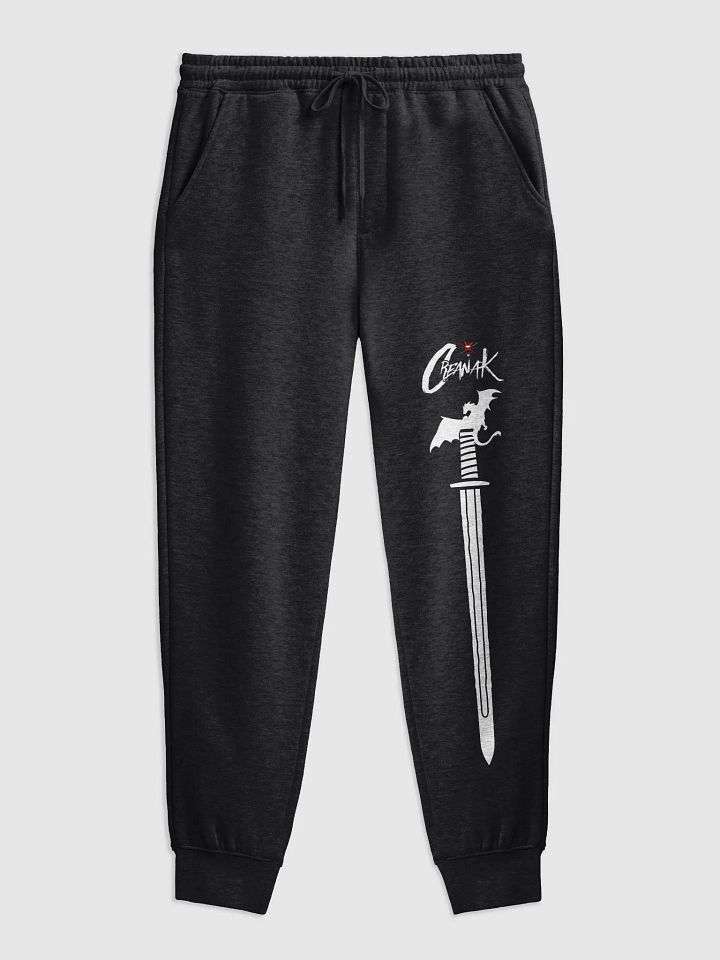 Sword Dragon Joggers - White Design product image (5)