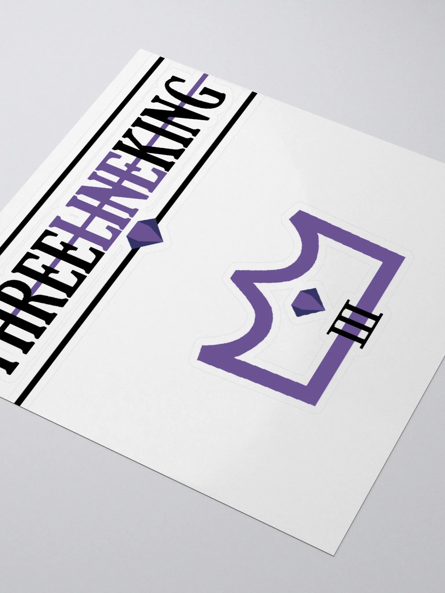 Three Line King Stickers product image (3)