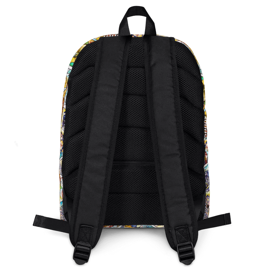 Jugoslovenski inflatorni dinar 1993 (Kolaž/mozaik) All-Over Print Backpack product image (4)