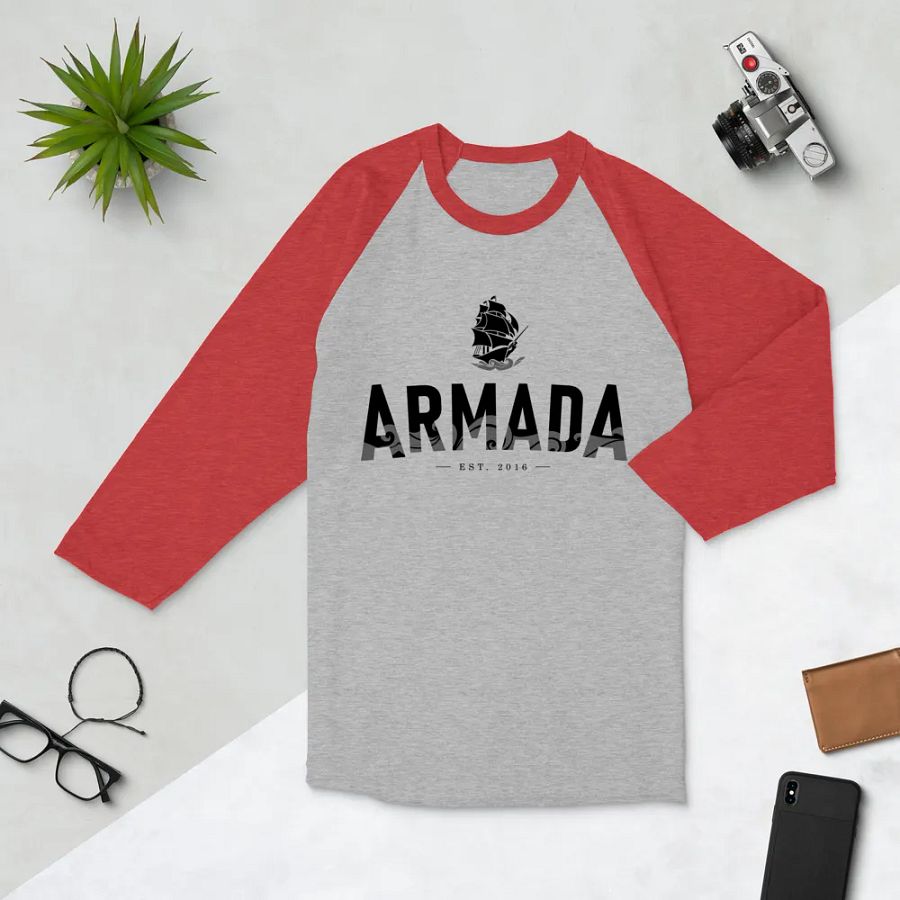 Armada Dodgeball Club Raglan Tee product image (6)