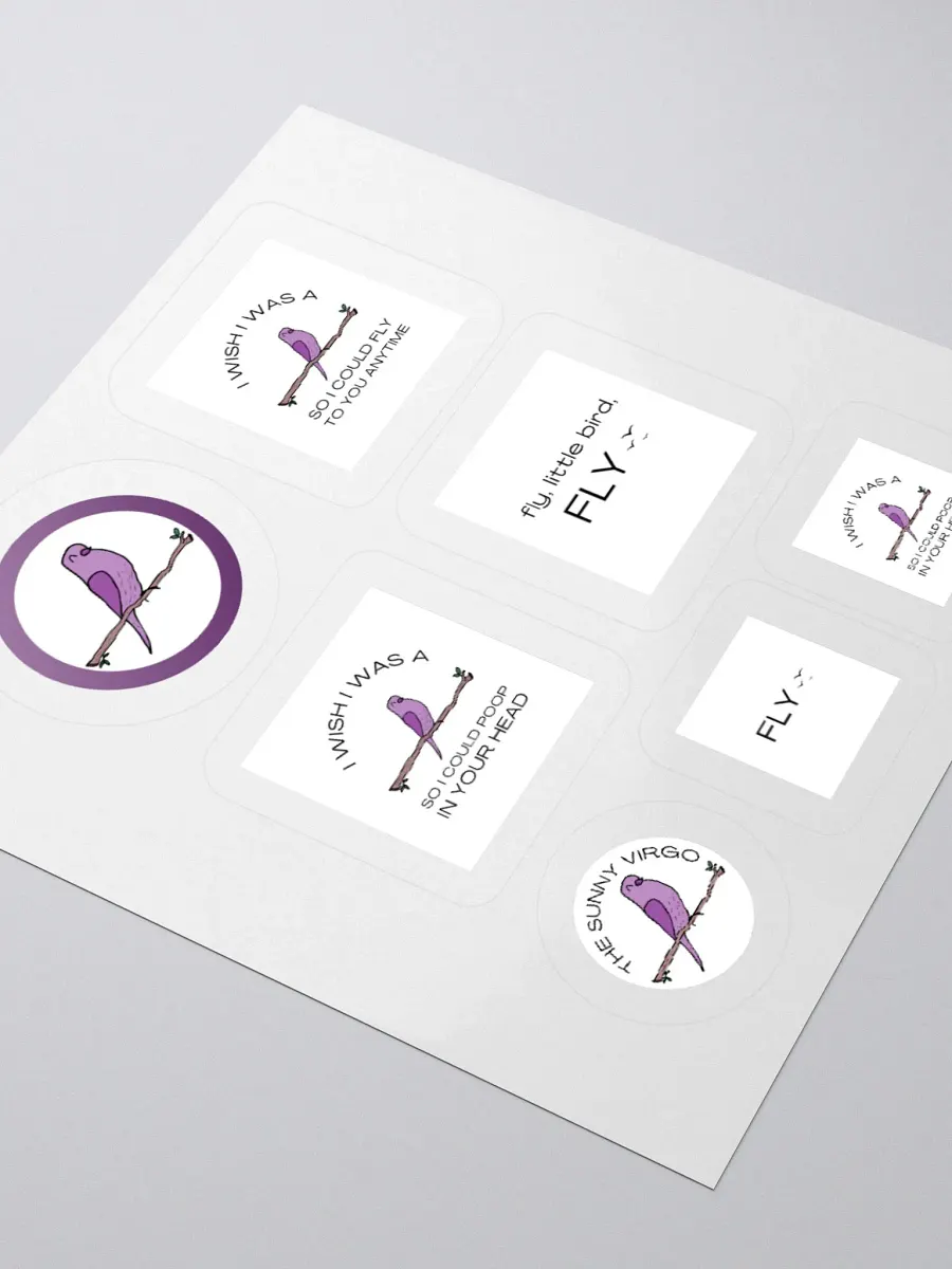 Poop, Fly, Repeat: The Sticker Pad product image (2)