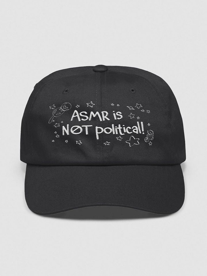 "ASMR is NOT political!" Hat product image (1)