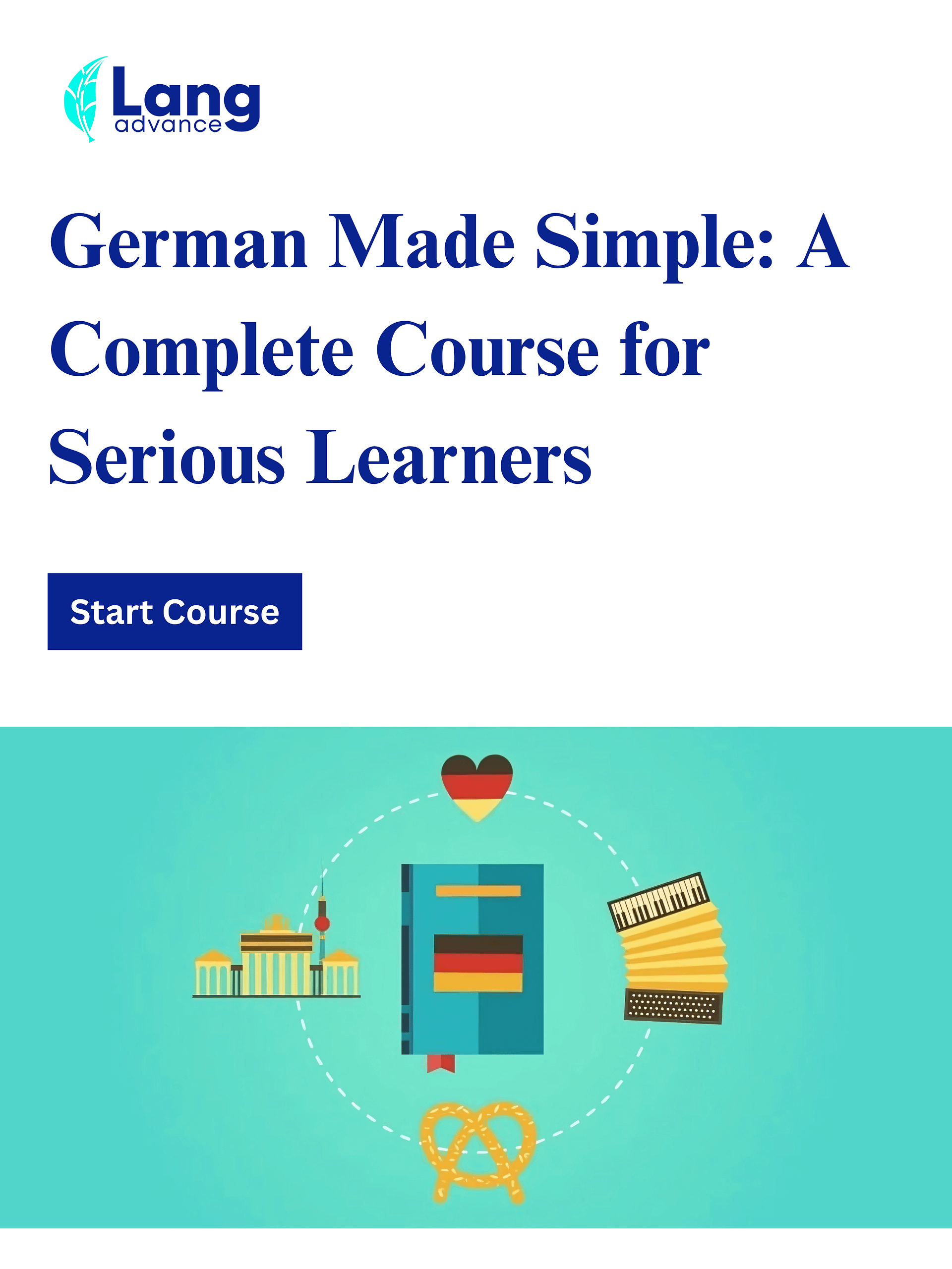German Made Simple: A Complete Course for Serious Learners product image (1)