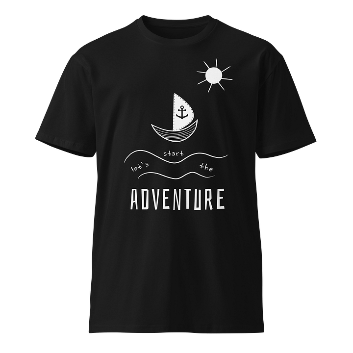 Sail into Pixelated Sun Unisex Tee product image (1)