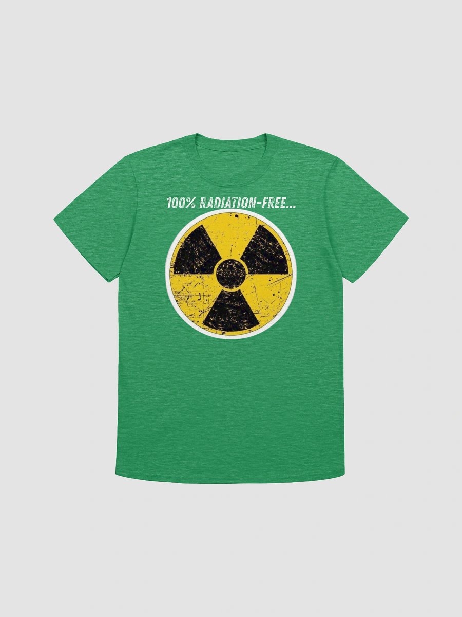 100% Radiation-Free T-Shirt - Funny Nuclear Hazard Symbol product image (2)