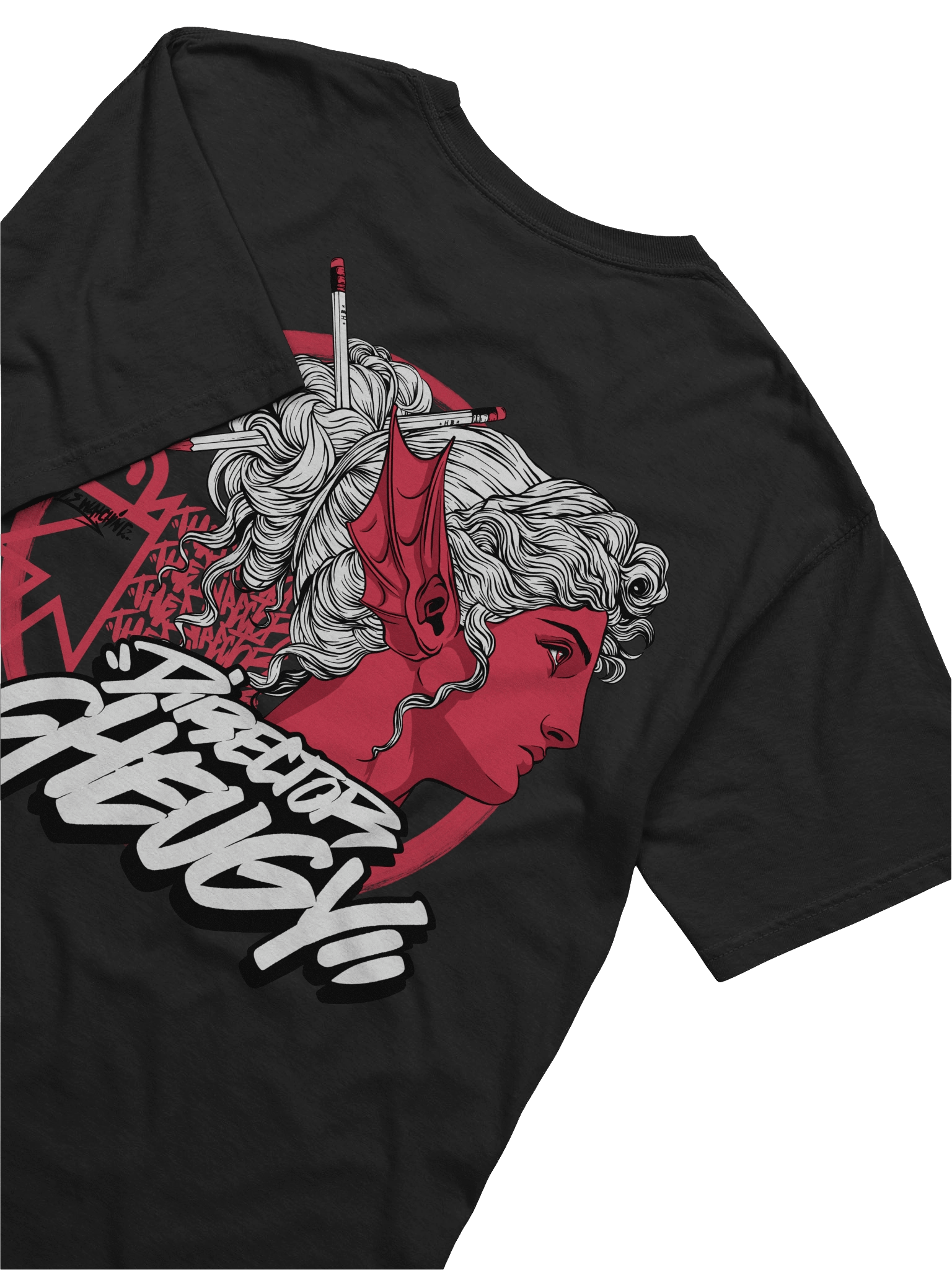 Bustin Tee (Back Graphic - Red) product image (1)