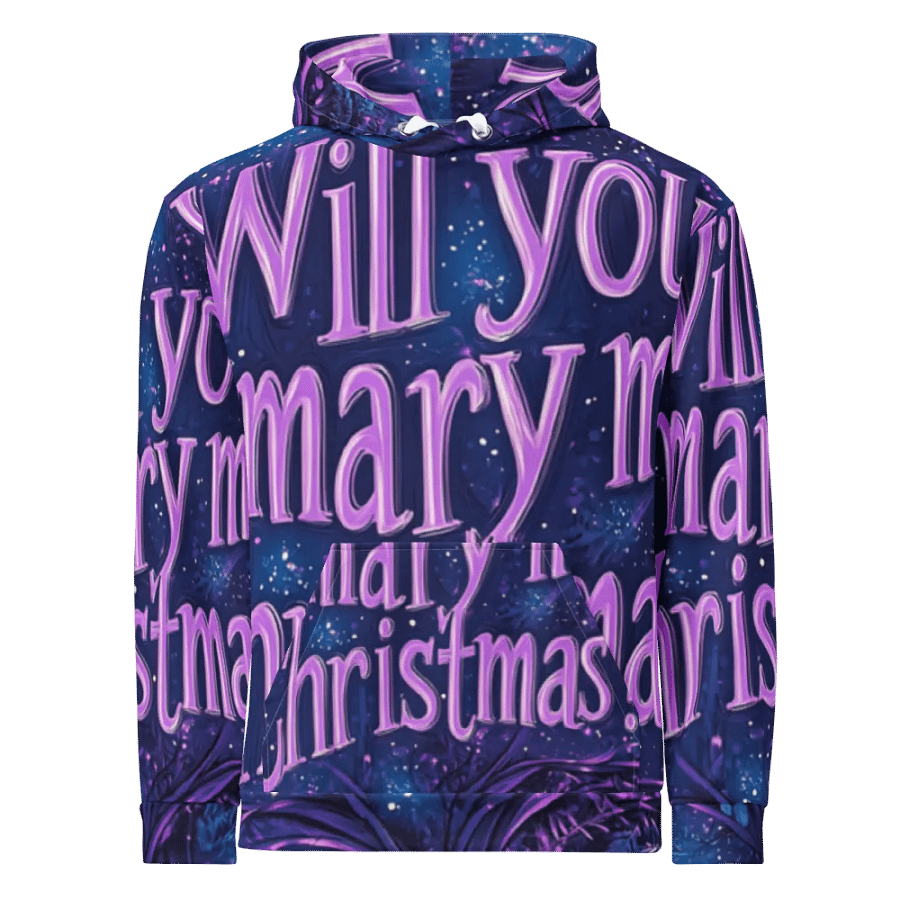 Sparkling Proposal Unisex All-Over Printed Hoodie product image (10)