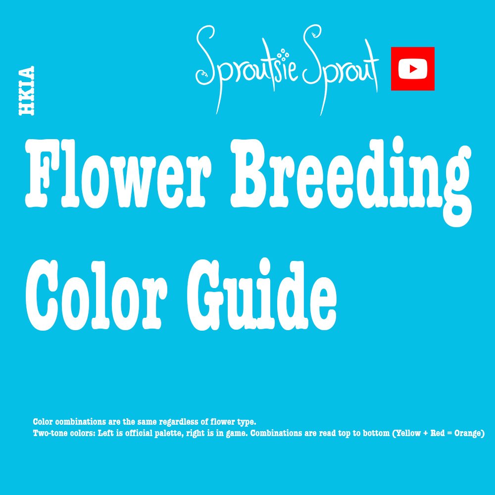 HKIA Flower Color Combinations - Flower Breeding Guide product image (1)
