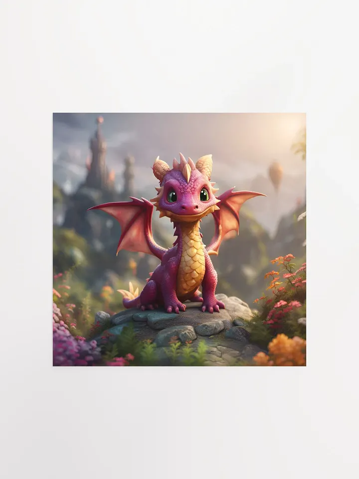 Purple Dragon Poster product image (1)