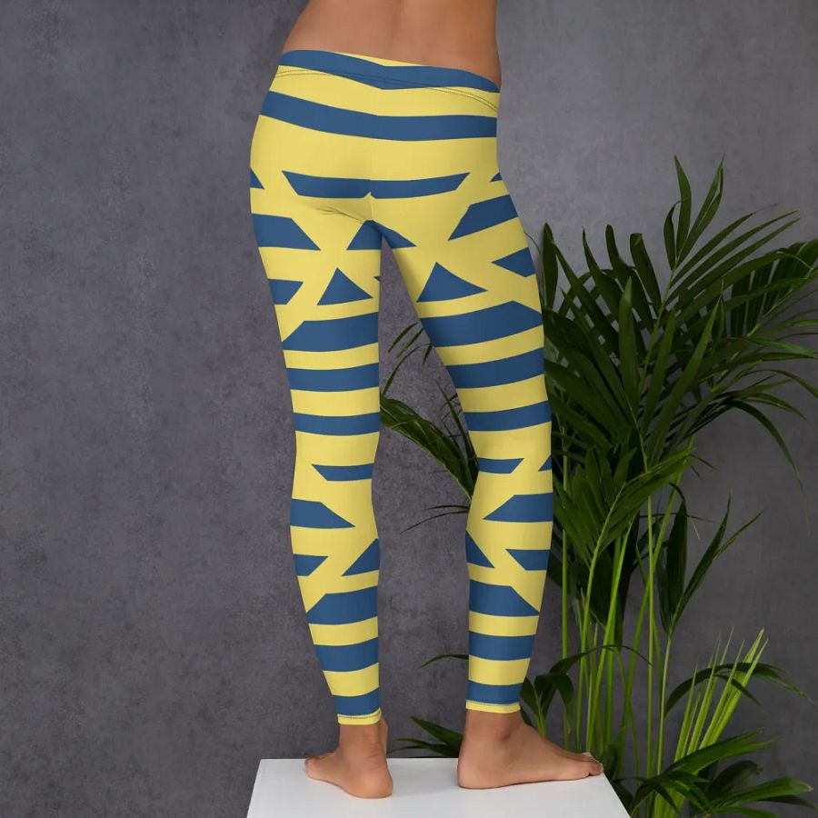 Geometric Fusion All-Over Print Leggings product image (6)