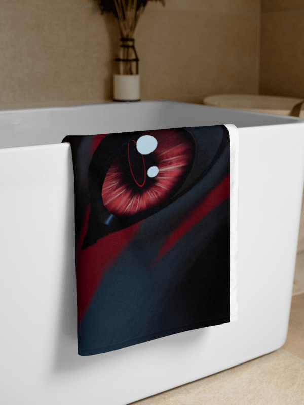 NikotaVR "Blazing Eyes" Towel product image (2)
