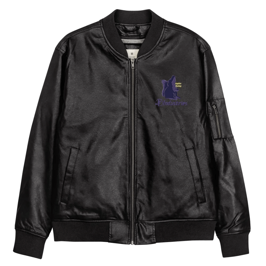 JFI Lupine Racing Faux Leather Jacket product image (11)