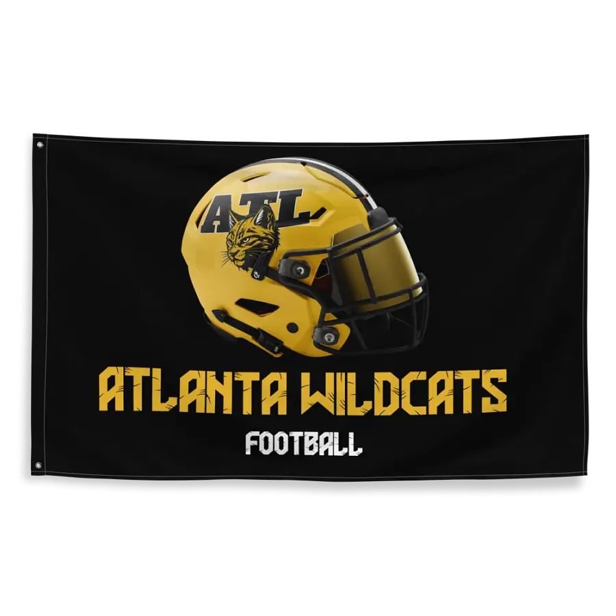 Atlanta Wildcats Team Flag product image (2)