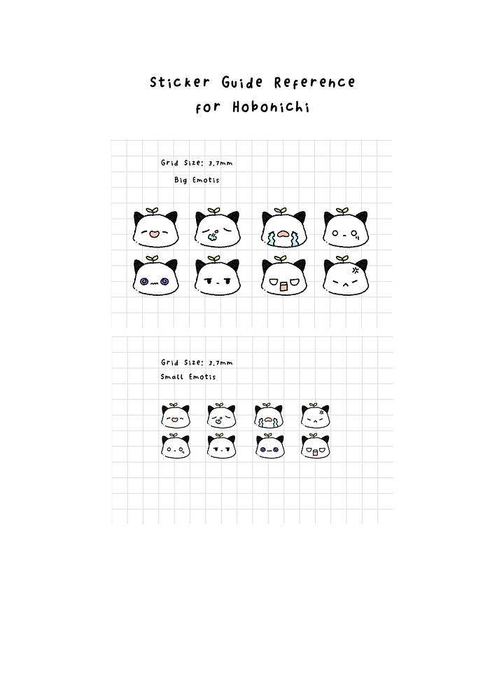 Emotis #1 Sticker Sheet product image (2)