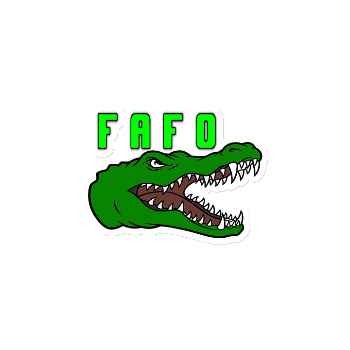 GATOR FAFO MAGNET product image (2)
