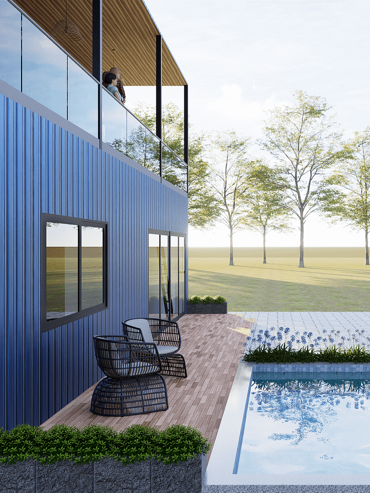 2-Storey 4BHK Container House product image (2)