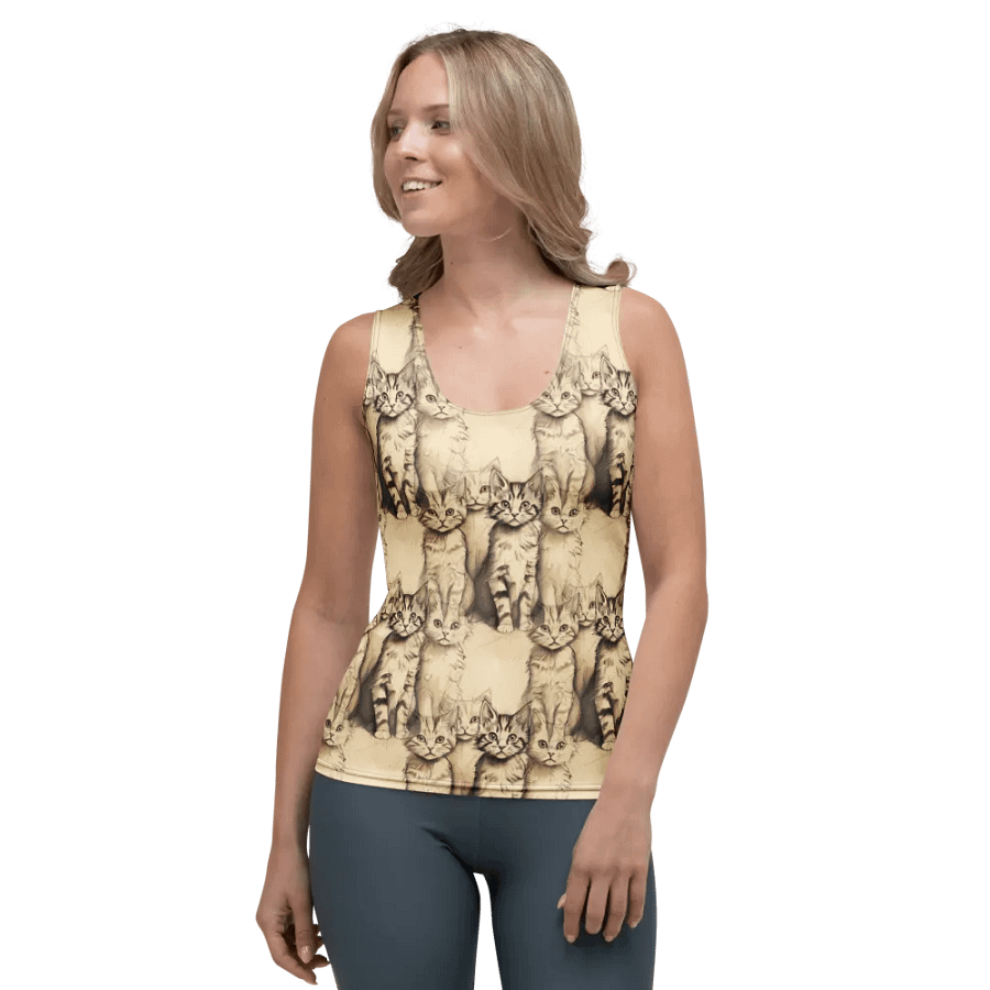 Cat Sketchbook Collection Tank Top product image (1)